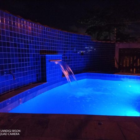 Casa Com Piscina , Churrasqueira, Wi-Fi, Em Rua De Areia A 1Km Da Praia, Bairro Sussegado, Proibido Uso De Som Extremamente Alto Ideal Para Descansar Itanhaém エクステリア 写真